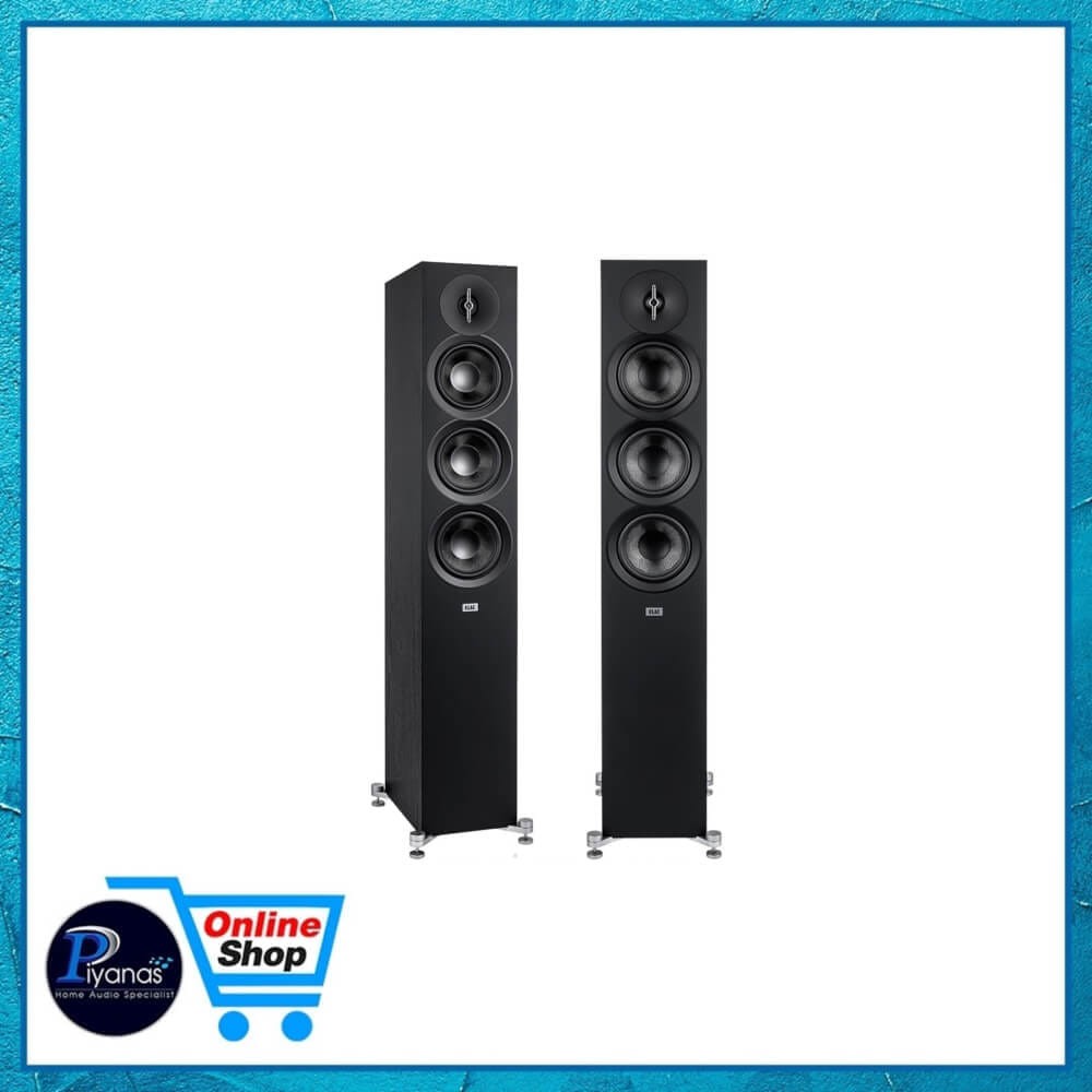 ลำโพงตั้งพื้น ELAC : DEBUT 3.0 / F-5.3 (สีดำ)
